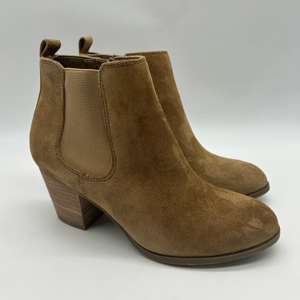 DV by Dolce Vita Collyns Chelsea Ankle Booties Stone Size 11 New With Box - Picture 4 of 13